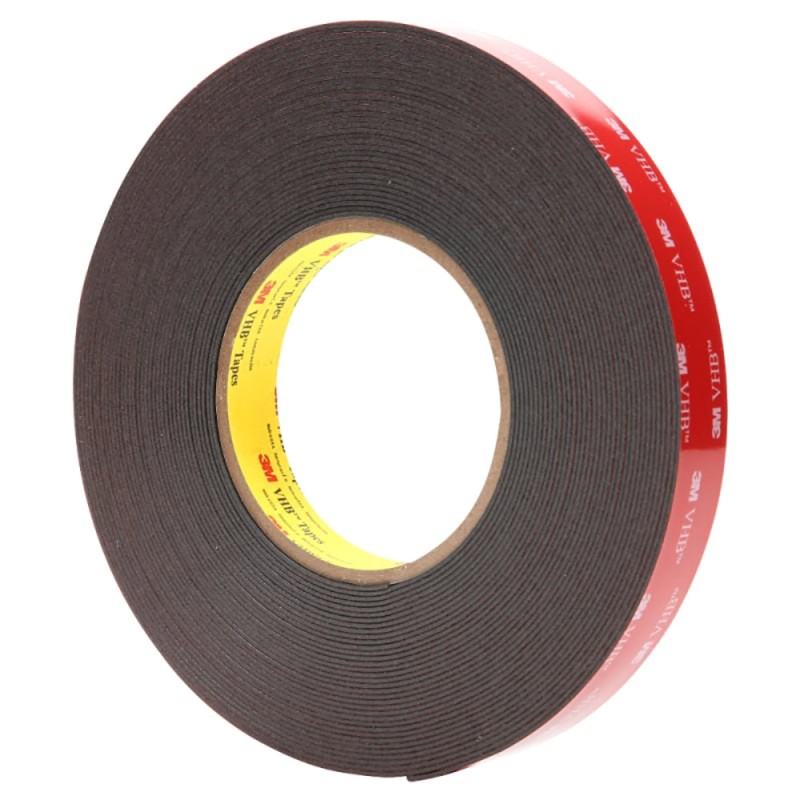3M VHB 5925 Tape 25mm width 108ft length Double Sided Strong Adhesive 0.6mm thickness black 3M VHB 5925 Tape 25mm width 108ft length Double Sided Strong Adhesive 0.6mm thickness black