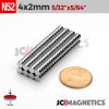 4mm x 2mm N52 Neodymium Disc Magnet - 5/32" x 5/64" Strong Disc 4x2mm 4mm x 2mm N52 Neodymium Disc Magnet - 5/32" x 5/64" Strong Disc 4x2mm