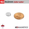 9mm x 2mm 23/64in x 5/64in N52 Discs Rare Earth Neodymium Magnet 9x2mm 9mm x 2mm 23/64in x 5/64in N52 Discs Rare Earth Neodymium Magnet 9x2mm