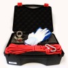 70mm x 17mm 250LB Fishing Magnet Kit - N38 Neodymium, 66ft Rope & Case