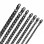 Black Miami Cuban Link Chain Necklace – Stainless Steel (4–10mm)