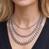 Miami Cuban Link Chain Necklace – Stainless Steel (4–10mm)
