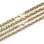 Stainless Steel Silver Gold Byzantine Chain | 4mm & 5mm | Necklace & Bracelet