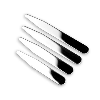 Stainless Steel Collar Stays 2.2" 2.5" 2.75" and 3" length 9mm width