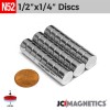 1/2" x 1/4" N52 Neodymium Disc Magnet - Rare Earth Magnet 1/2" x 1/4" N52 Neodymium Disc Magnet - Rare Earth Magnet