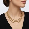 Rope Chain Necklace, Bracelet & Anklet – 18K Gold Plated 316L Stainless Steel (2–4mm)
